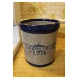 bastine pottery hamilton co. crock
