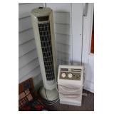 tower fan & heater