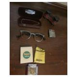 2 lighters,glasses & opera glasses
