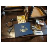 GM book,corn peg,razor,clippers & items