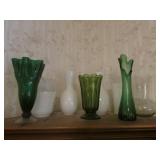 all glass vases