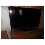 31" TV & clock