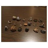 19 costume rings