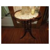 antique lamp table