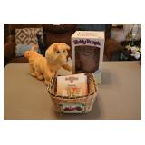 teddy ruxpin bear & all items