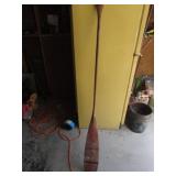 wood oar