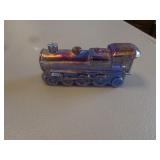 st.clair carnival glass train (unmarked)
