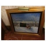 oil on canvas Potters Bridge picture by Sylvester