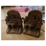 chalkware bookends