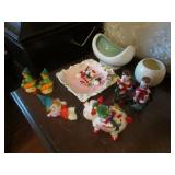 pottery & christmas items
