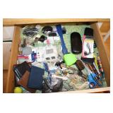 all misc items in 2 drawers