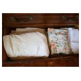 all linens,napkin rings & misc items
