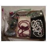 flat of costume jewelry