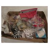 flat of costume jewelry