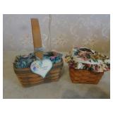 2 longaberger baskets