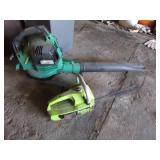 poulan chainsaw & leaf blower