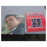 johnny cash & geoge jones records