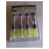 new pittsburgh 4 pc chisel set