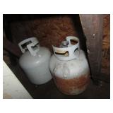2 empty tanks