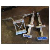 2 ladder jacks & stabilizer