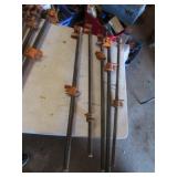 5-  3 foot clamps
