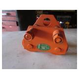 orange metal item