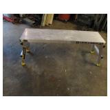 fold up aluminum stand