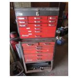 remline roll around tool chest w/some tools inside