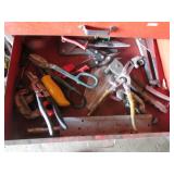 tin snips,rivots & tools