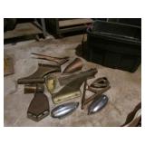 tote & all brass & metal items