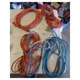 4 ext. cords incl:1 blue