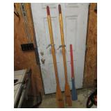 3 oars