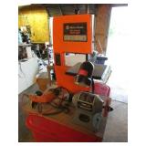 delta bench grinder,b&d band saw & drill