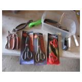 container,scissors & tools