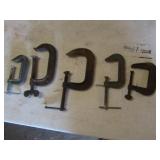 5  c-clamps