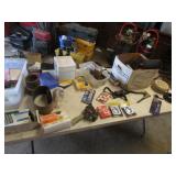 tote,drop clothes,hardware,tools & all misc items