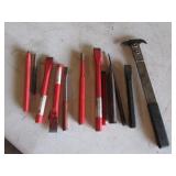 chisels,punches & tool
