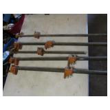 5-  3 foot clamps