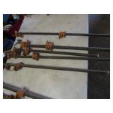 5-  3 foot clamps
