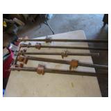 5-  3 foot clamps