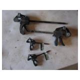4 clamps