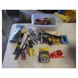 container,tape measures,tools & items