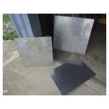 3 diamond plate pcs