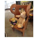 2 bears & small chair