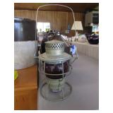 adlake red globe RR lantern