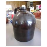 brown crock jug
