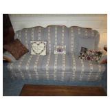 Schweiger matching sofa & loveseat w/pillows