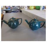 2 hall teapots