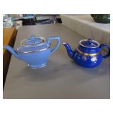 2 hall teapots