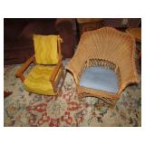 2 kids rocking chairs